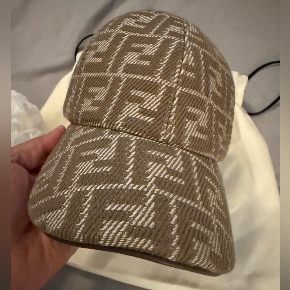 Fendi FF Jacquard Hat
